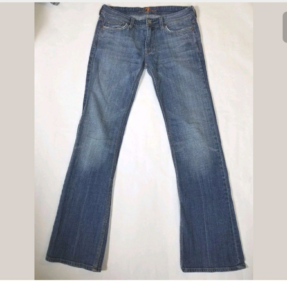 7 for all mankind Boot Cut Jeans 29 Medium Wash